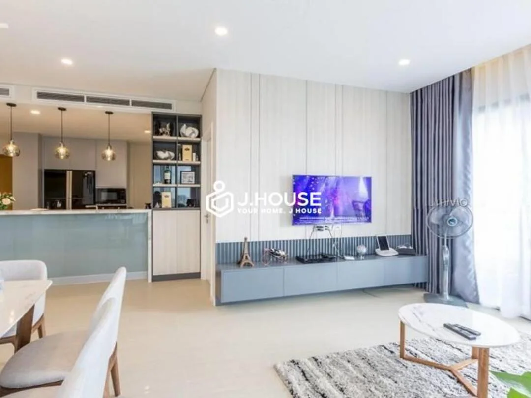 Cho Thuê Căn Hộ Diamond Island 3PN Hiện Đại | Tháp Bora Bora View Sông