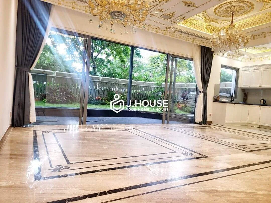 Regal 3BR Diamond Island Garden Villa for Rent | Private Garden