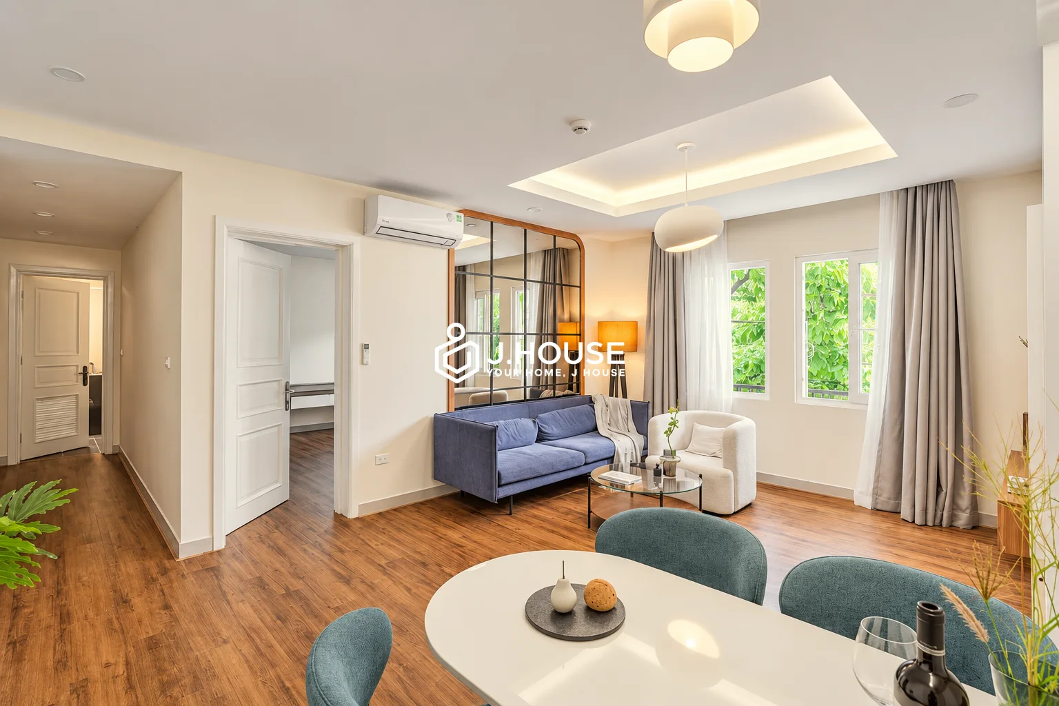 Cho Thuê Căn Hộ 2 PN Rộng Rãi, Có Ban Công & Gym Tại BB Apartment Thảo Điền