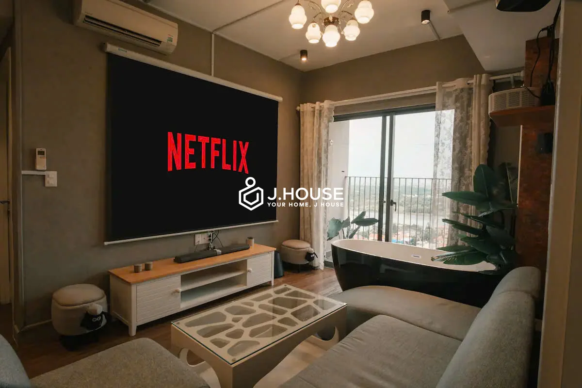 Stylish 2BR Apartment for Rent at Masteri Thao Dien with River Views