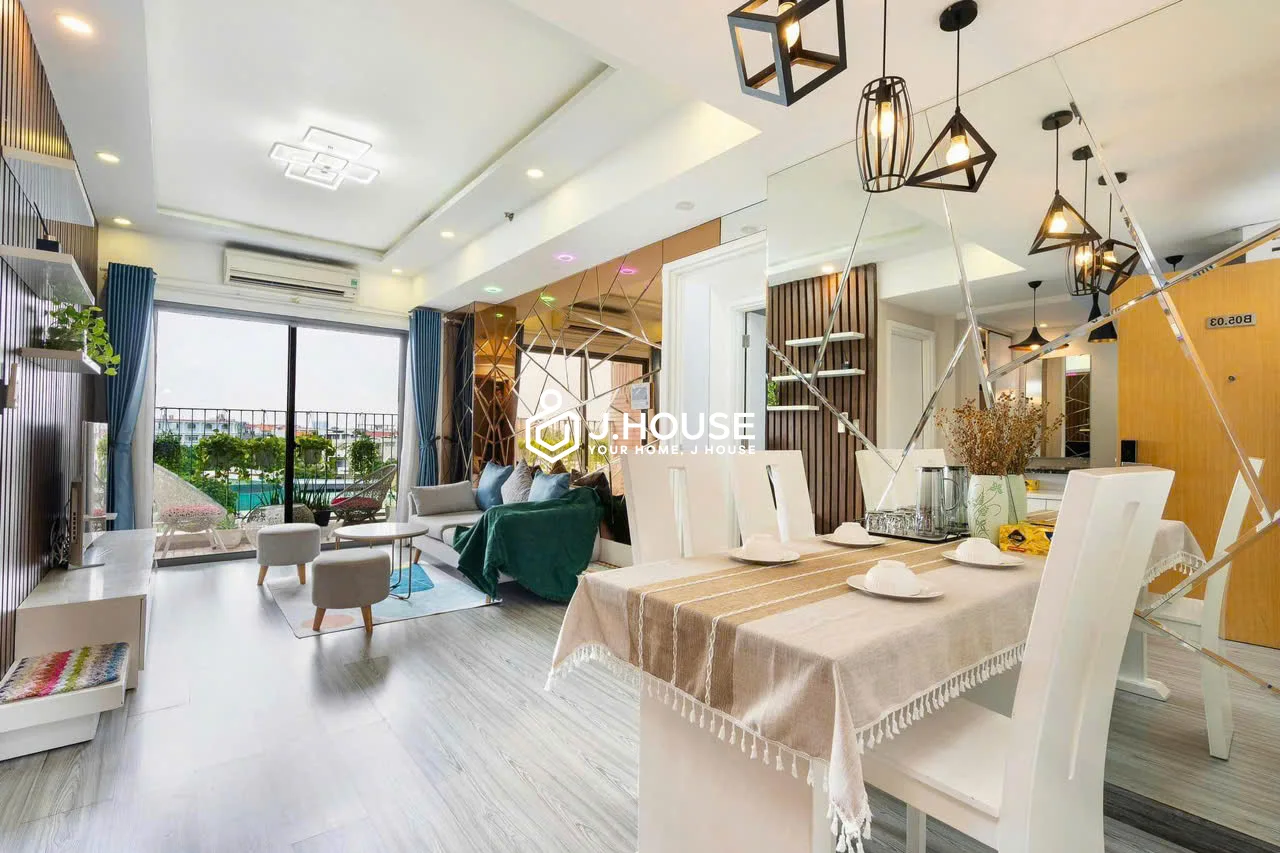 Bright 2BR Apartment for Rent at Masteri Thao Dien with Green Views