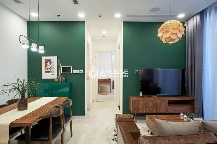 Fully-Furnished 2BR for Rent at Vinhomes Golden River, Pool View